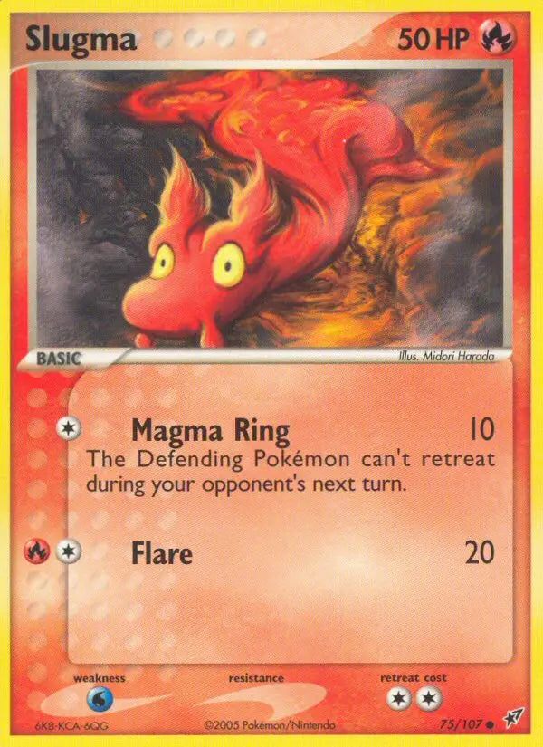 Slugma 75 Deoxys Pokesingles