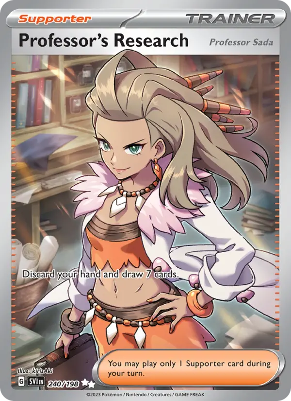 Professor's Research 240 Scarlet & Violet Pokesingles