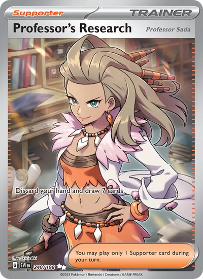 Professor's Research 240 Scarlet & Violet Pokesingles