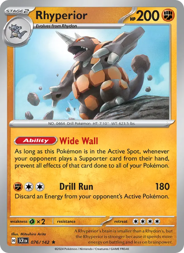 Rhyperior 76 Stellar Crown Pokesingles