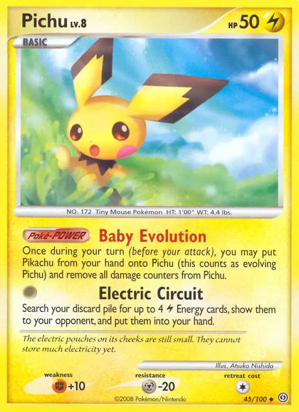Pichu 45 Stormfront Pokesingles