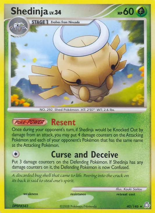 Shedinja 40 Legends Awakened Pokesingles