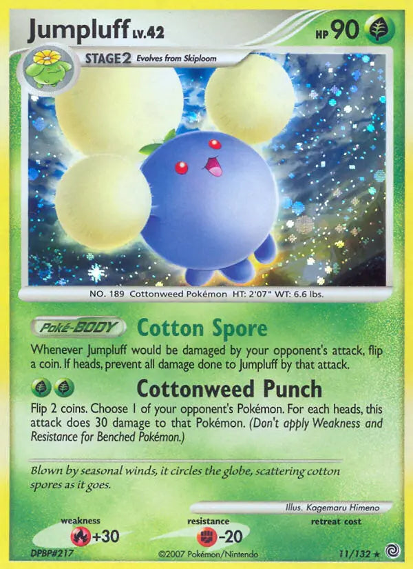 Jumpluff 11 Secret Wonders Pokesingles