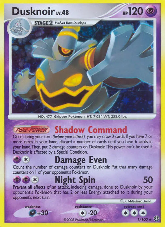 Dusknoir 1 Stormfront Pokesingles