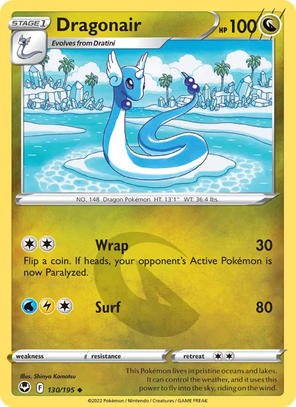 Dragonair 130 Silver Tempest Pokesingles