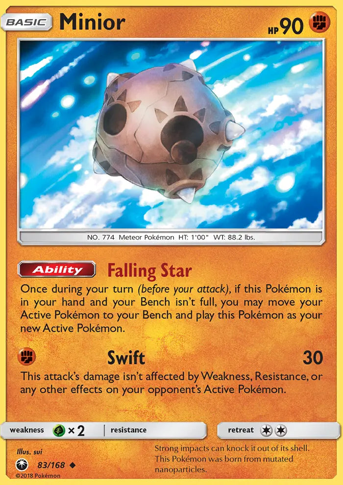Minior 83 Celestial Storm Pokesingles