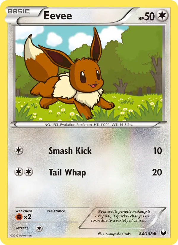 Eevee 84 Dark Explorers Pokesingles