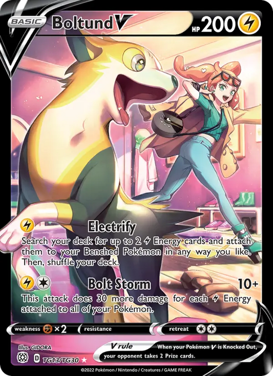 Boltund V TG13 Brilliant Stars Pokesingles