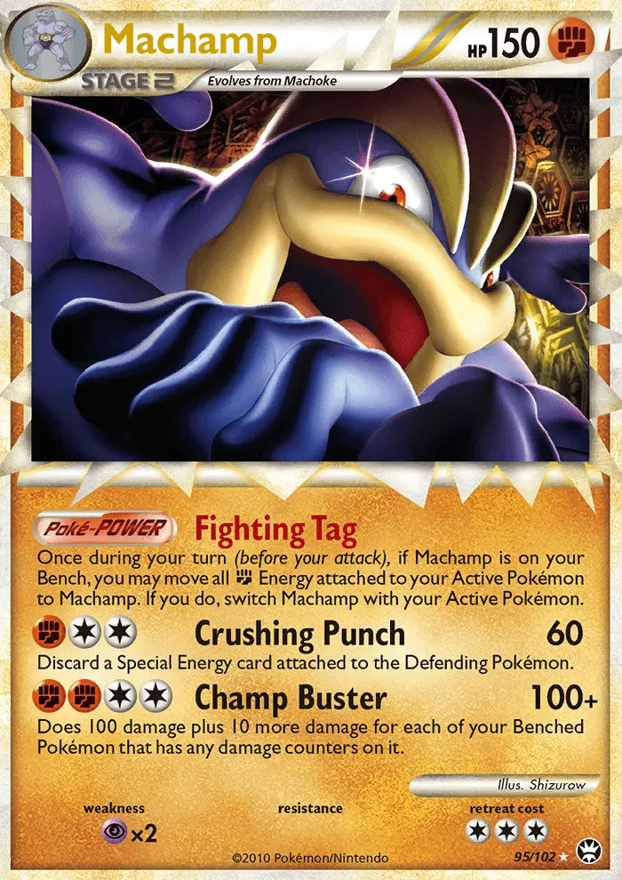 Machamp 95 Triumphant Pokesingles