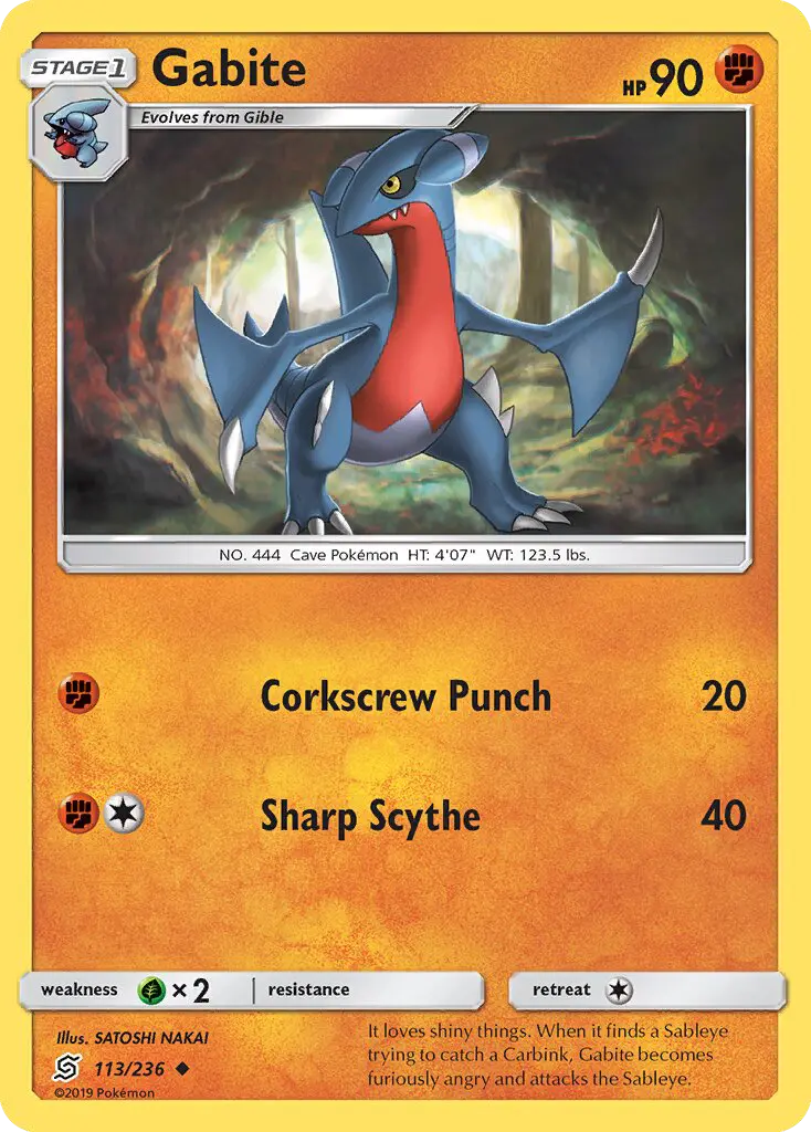 Gabite 113 Unified Minds Pokesingles