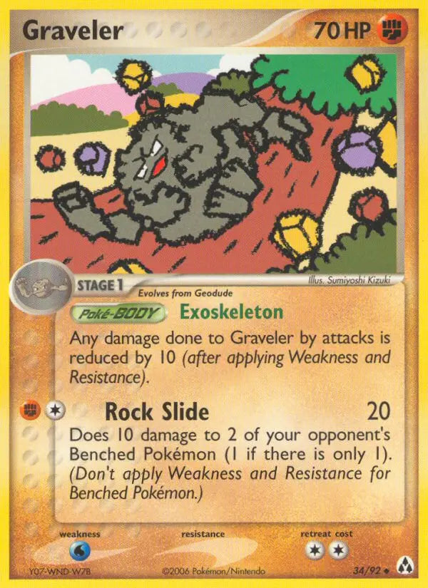 Graveler 34 Legend Maker Pokesingles