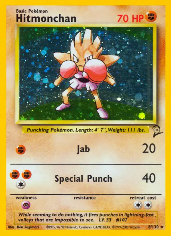 Hitmonchan 8 Base Set 2 Pokesingles