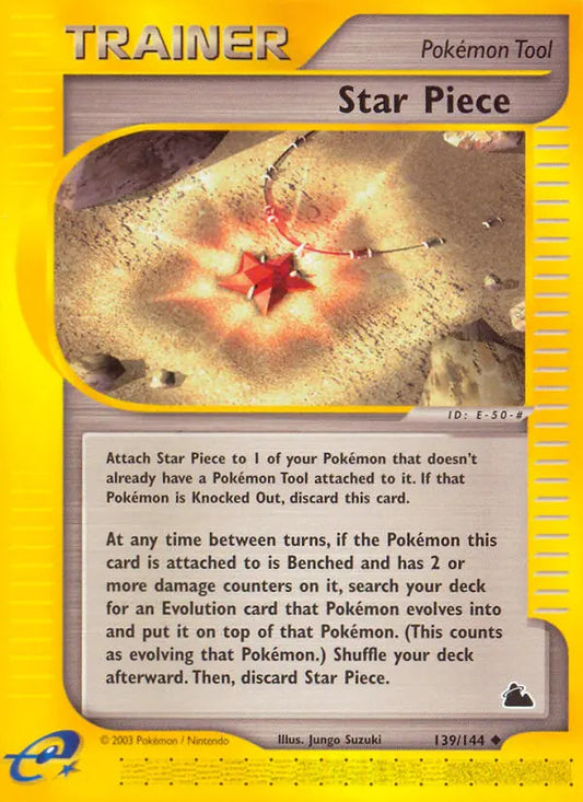 Star Piece 139 Skyridge Pokesingles