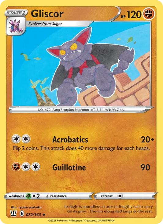 Gliscor 72 Battle Styles Pokesingles