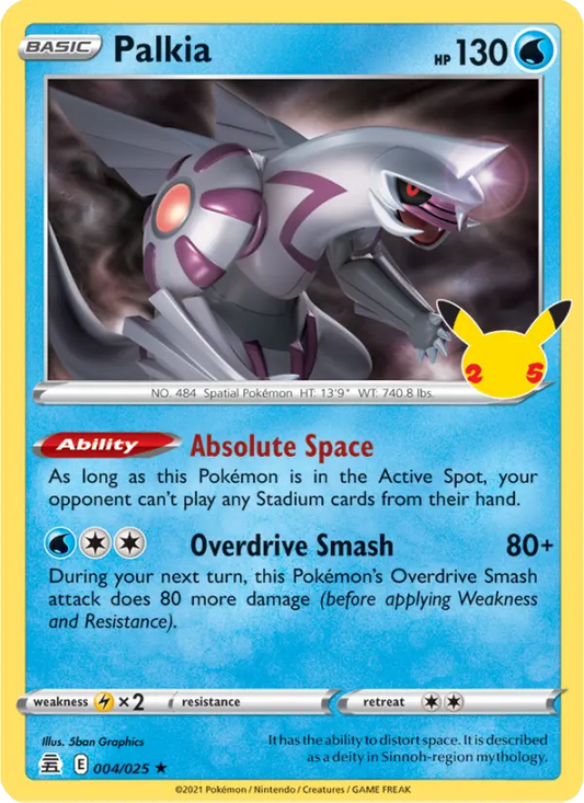 Palkia 4 Celebrations Pokesingles