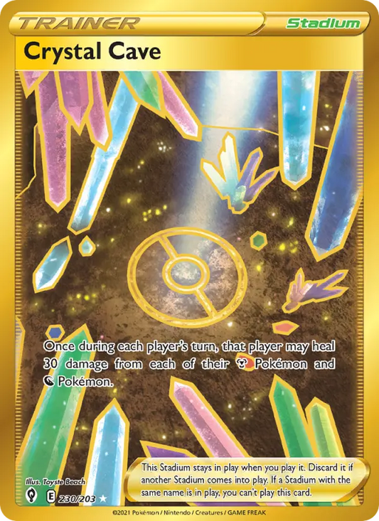 Crystal Cave 230 Evolving Skies Pokesingles