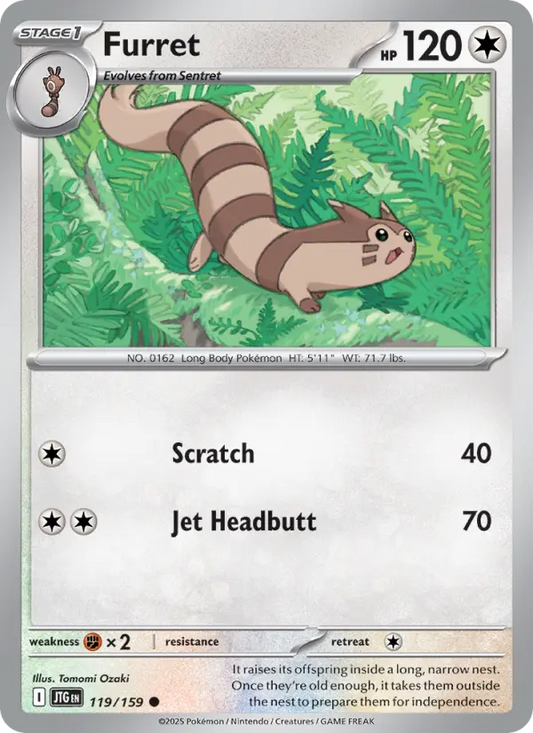 Furret 119 Journey Together Pokesingles