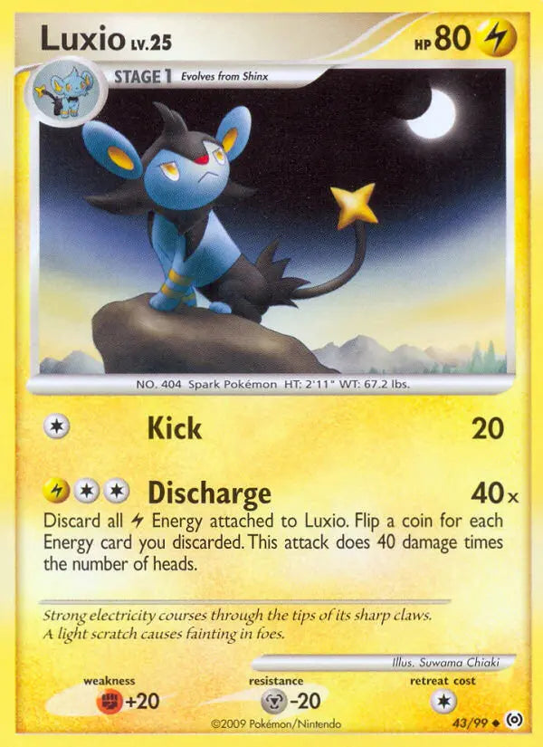 Luxio 43 Arceus Pokesingles