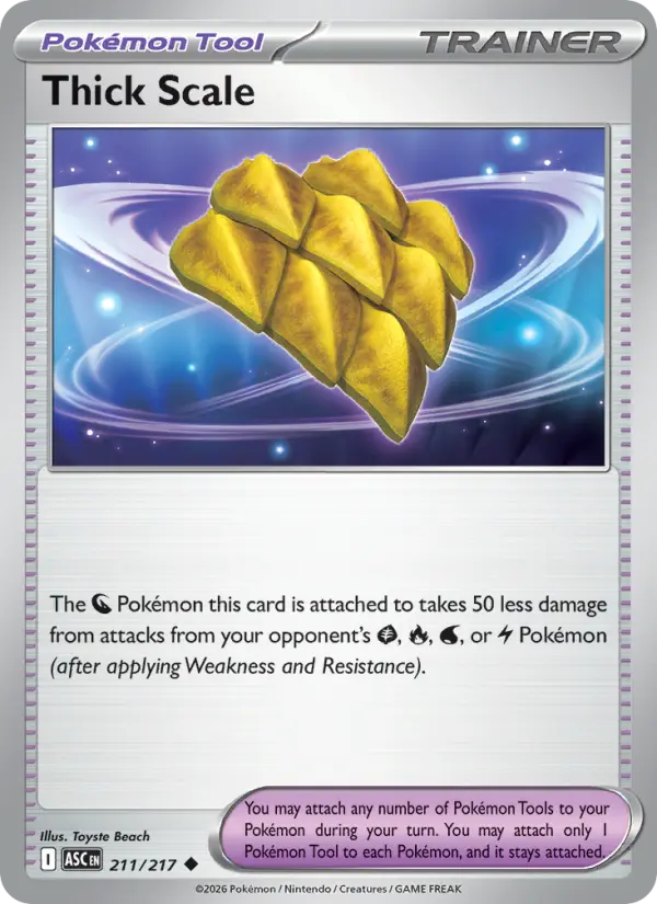 Thick Scale 211 Ascended Heroes Pokesingles