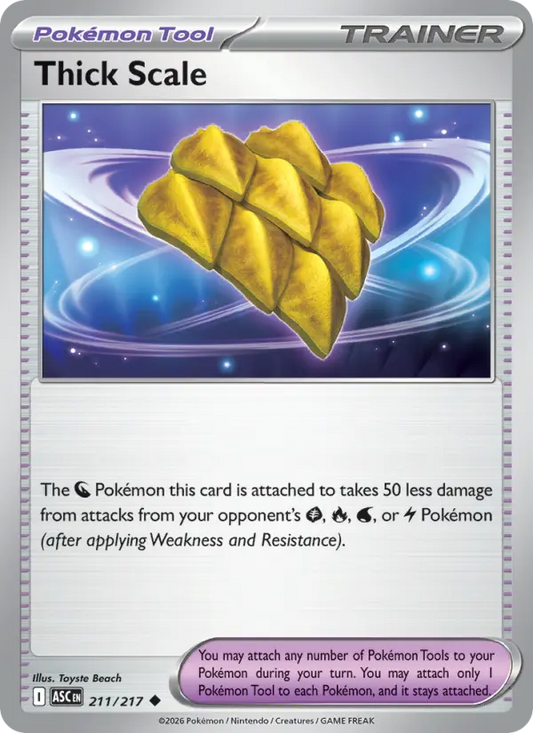 Thick Scale 211 Ascended Heroes Pokesingles