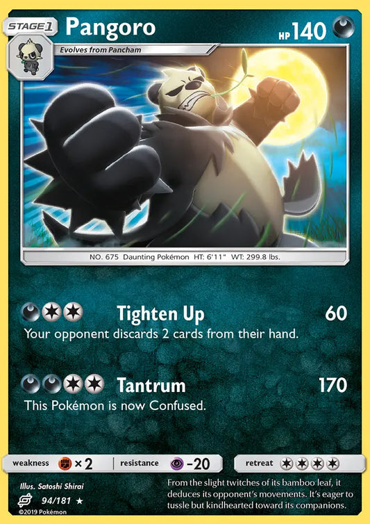 Pangoro 94 Team Up Pokesingles