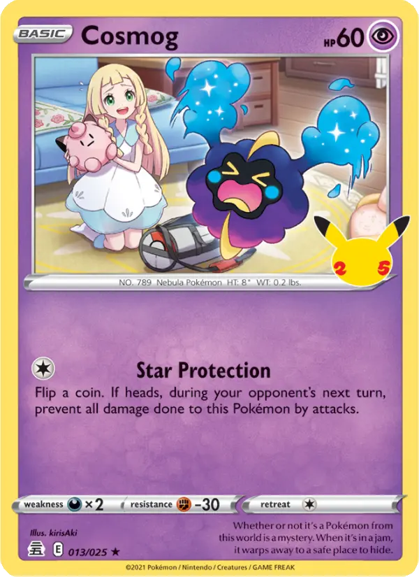 Cosmog 13 Celebrations Pokesingles