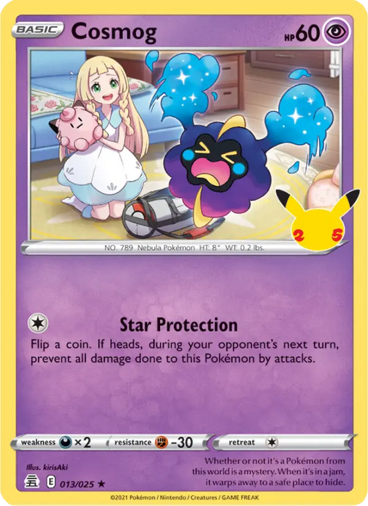 Cosmog 13 Celebrations Pokesingles