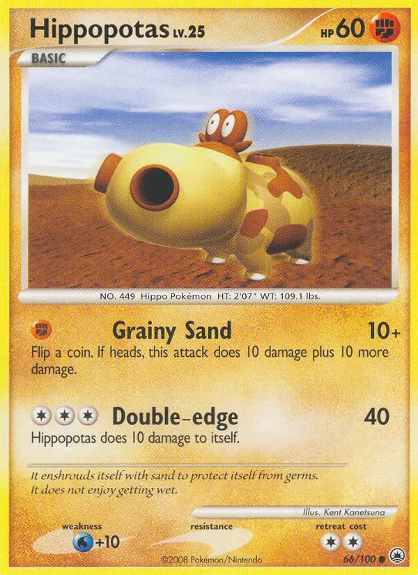 Hippopotas 66 Majestic Dawn Pokesingles