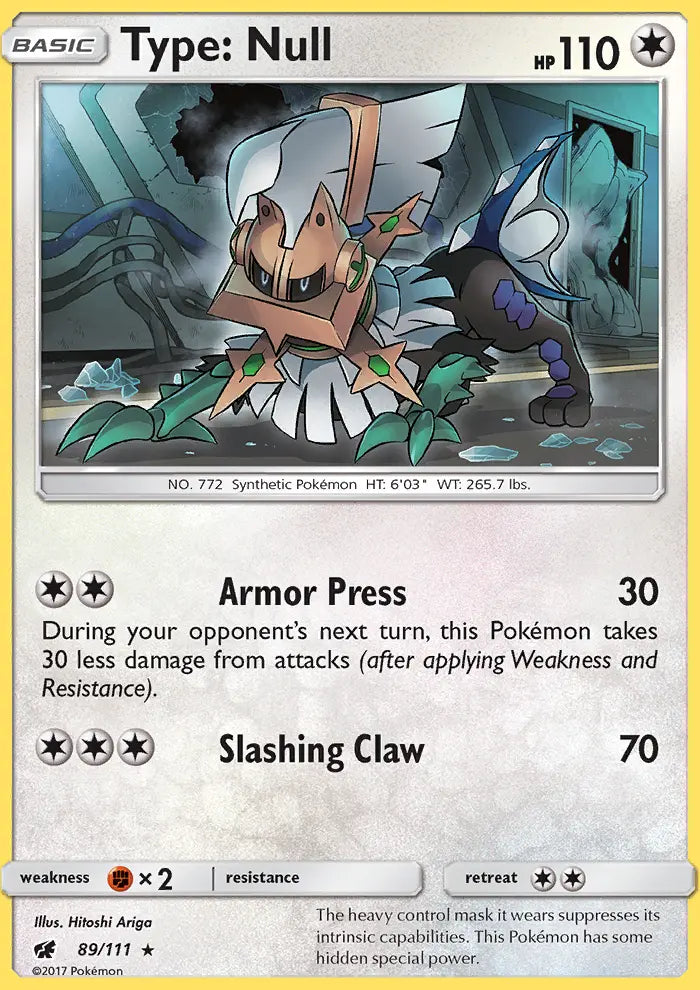 Type: Null 89 Crimson Invasion Pokesingles