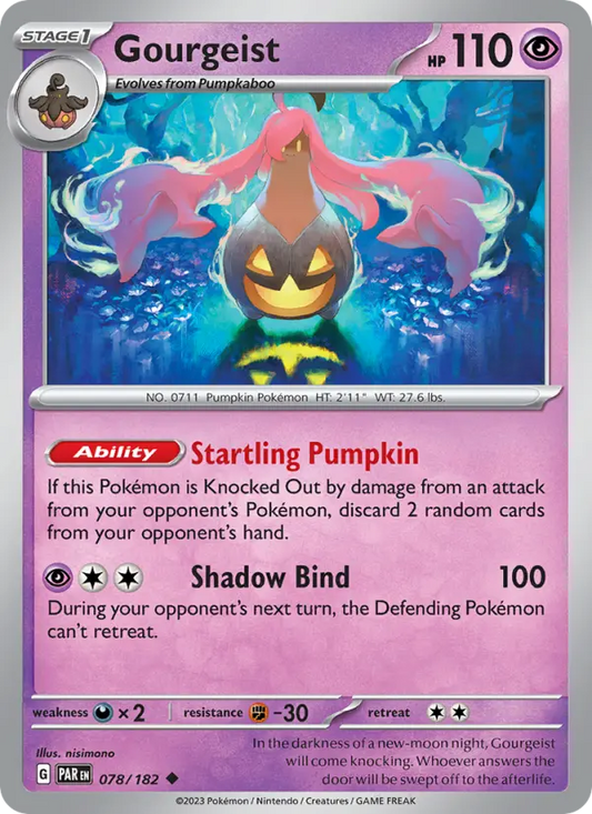 Gourgeist 78 Paradox Rift Pokesingles