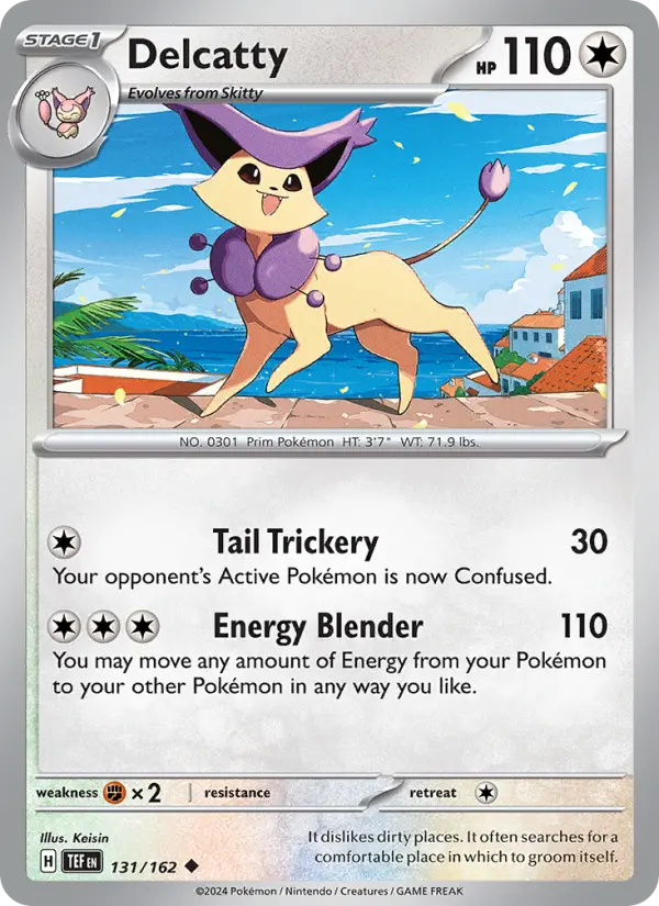 Delcatty 131 Temporal Forces Pokesingles