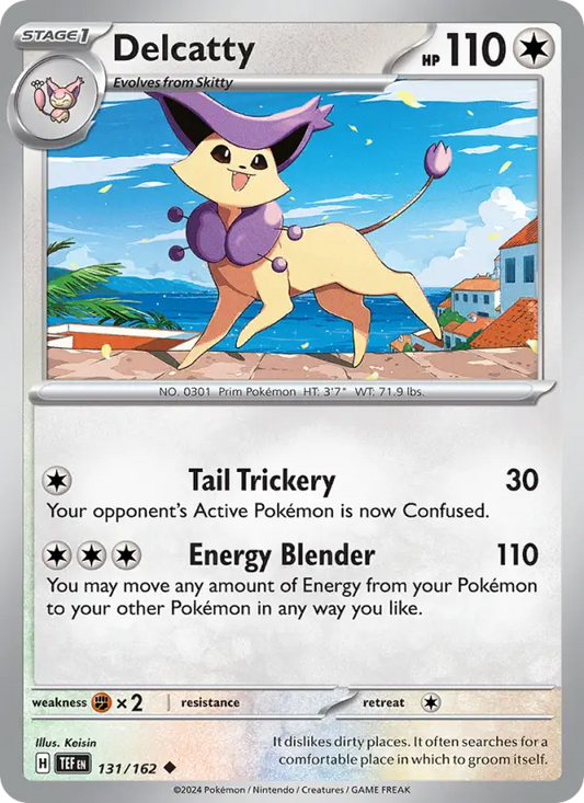 Delcatty 131 Temporal Forces Pokesingles