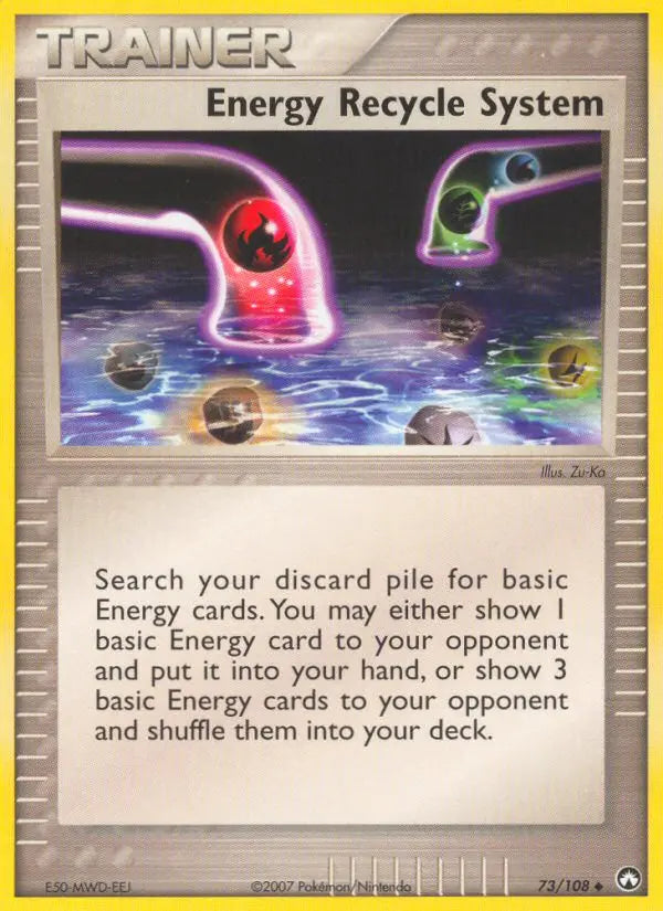 Energy Recycle System 73 Power Keepers Pokesingles