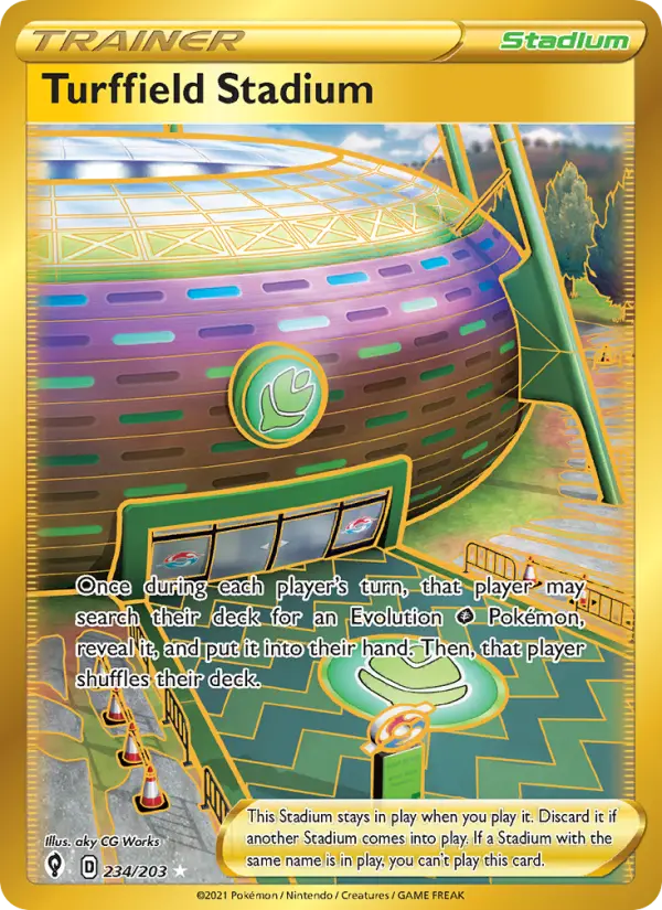 Turffield Stadium 234 Evolving Skies Pokesingles