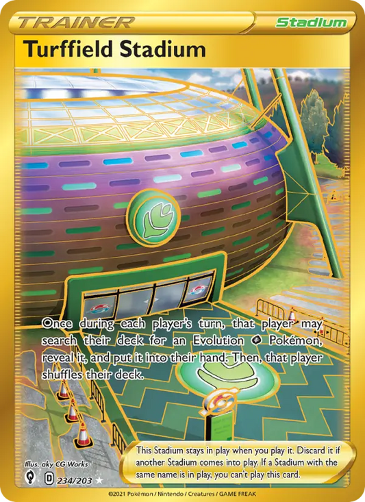 Turffield Stadium 234 Evolving Skies Pokesingles