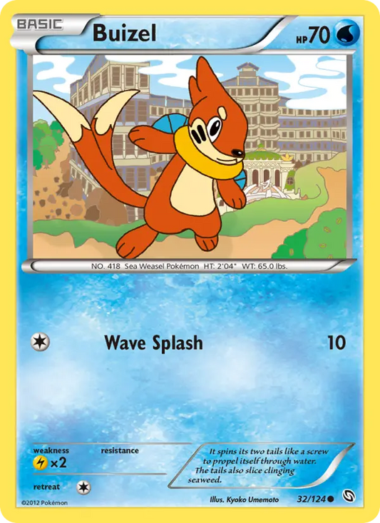 Buizel 32 Dragons Exalted Pokesingles