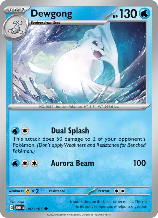 Dewgong 87 151 Pokesingles