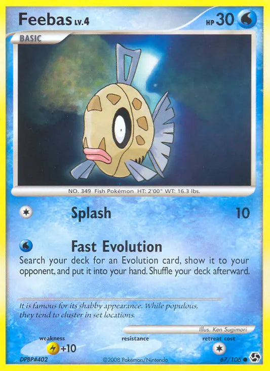 Feebas 67 Great Encounters Pokesingles