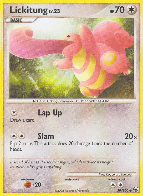 Lickitung 39 Majestic Dawn Pokesingles