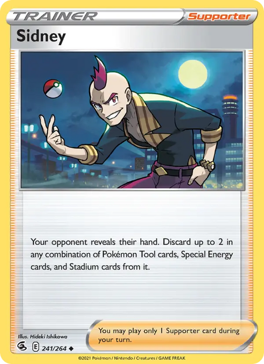 Sidney 241 Fusion Strike Pokesingles