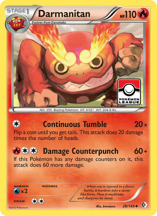Darmanitan 28 Boundaries Crossed Pokesingles