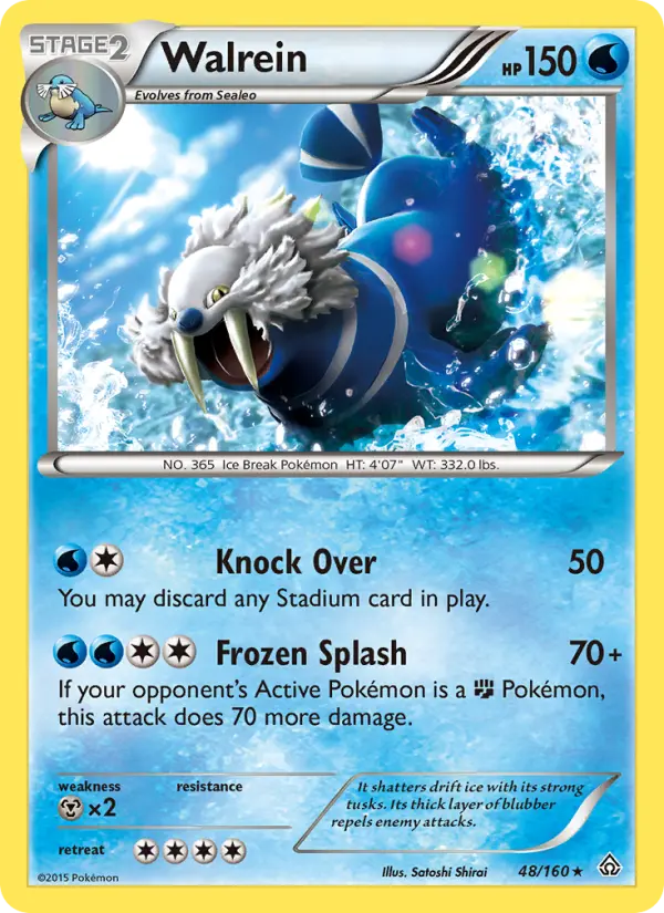 Walrein 48 Primal Clash Pokesingles