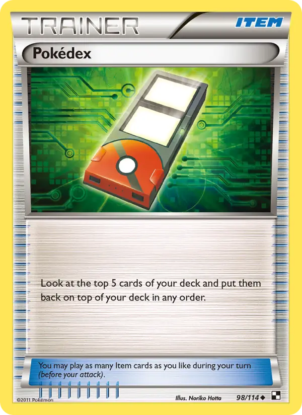 Pokédex 98 Black & White Pokesingles