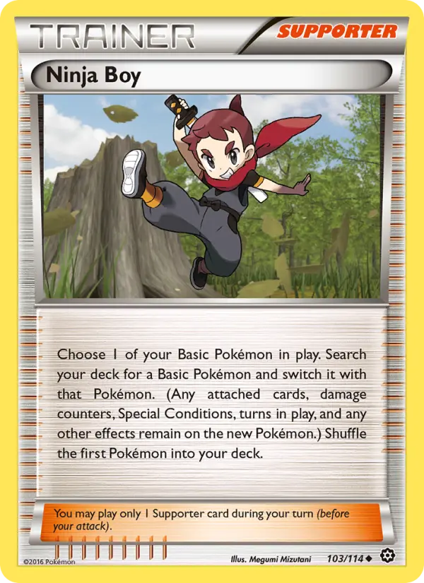 Ninja Boy 103 Steam Siege Pokesingles