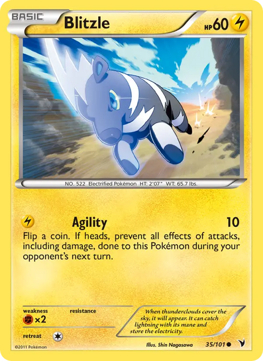 Blitzle 35 Noble Victories Pokesingles