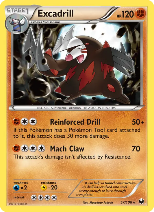 Excadrill 57 Dark Explorers Pokesingles