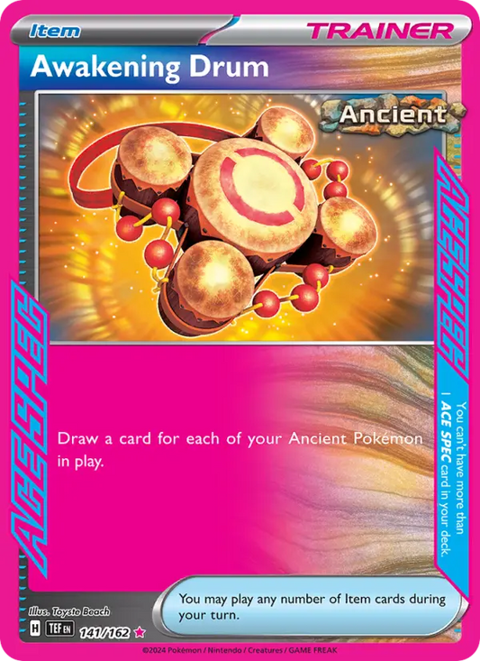 Awakening Drum 141 Temporal Forces Pokesingles