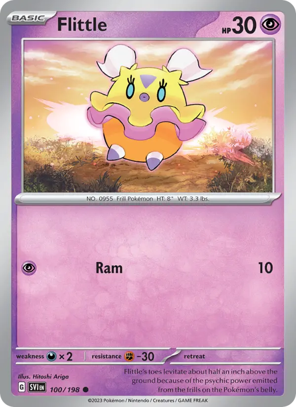 Flittle 100 Scarlet & Violet Pokesingles