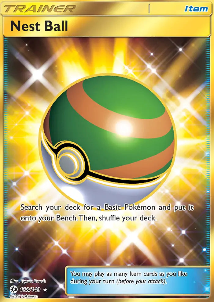 Nest Ball 158 Sun & Moon Pokesingles