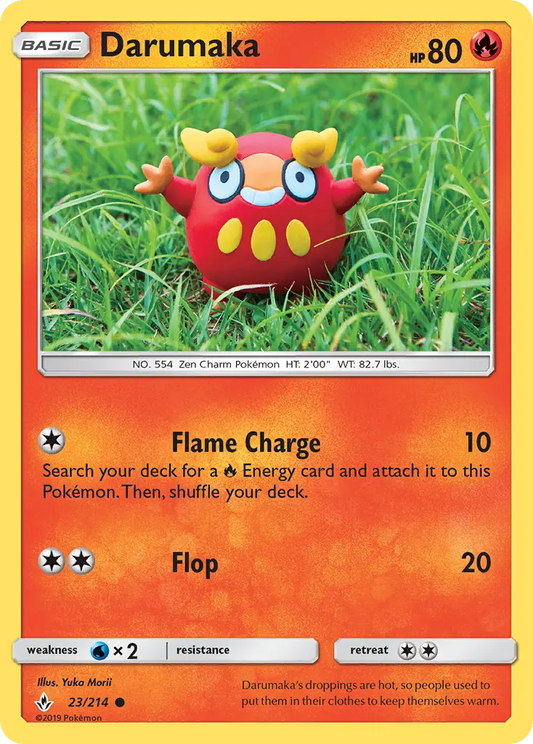 Darumaka 23 Unbroken Bonds Pokesingles